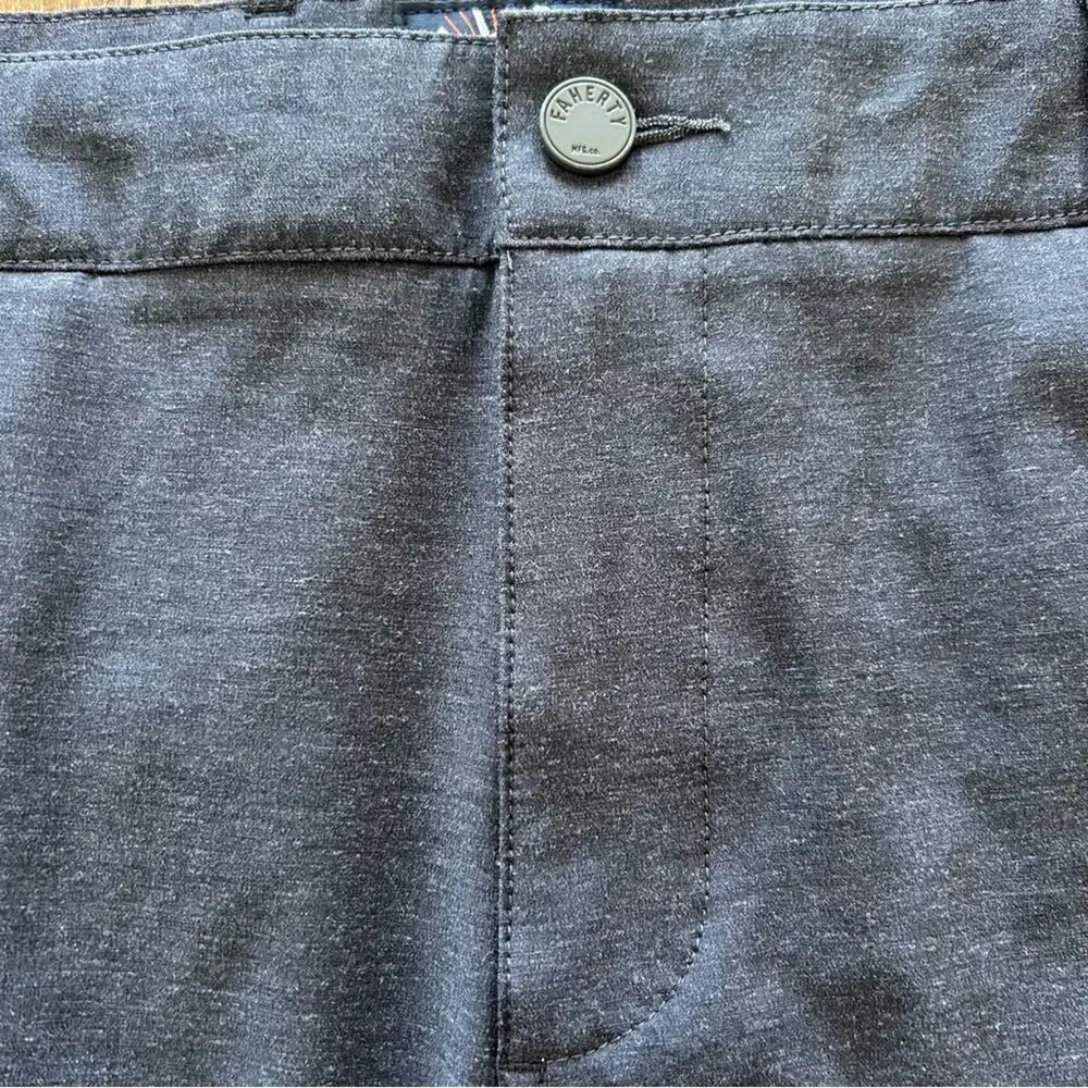Faherty All Day Shorts Dark Grey Size 35 (no drawstring)